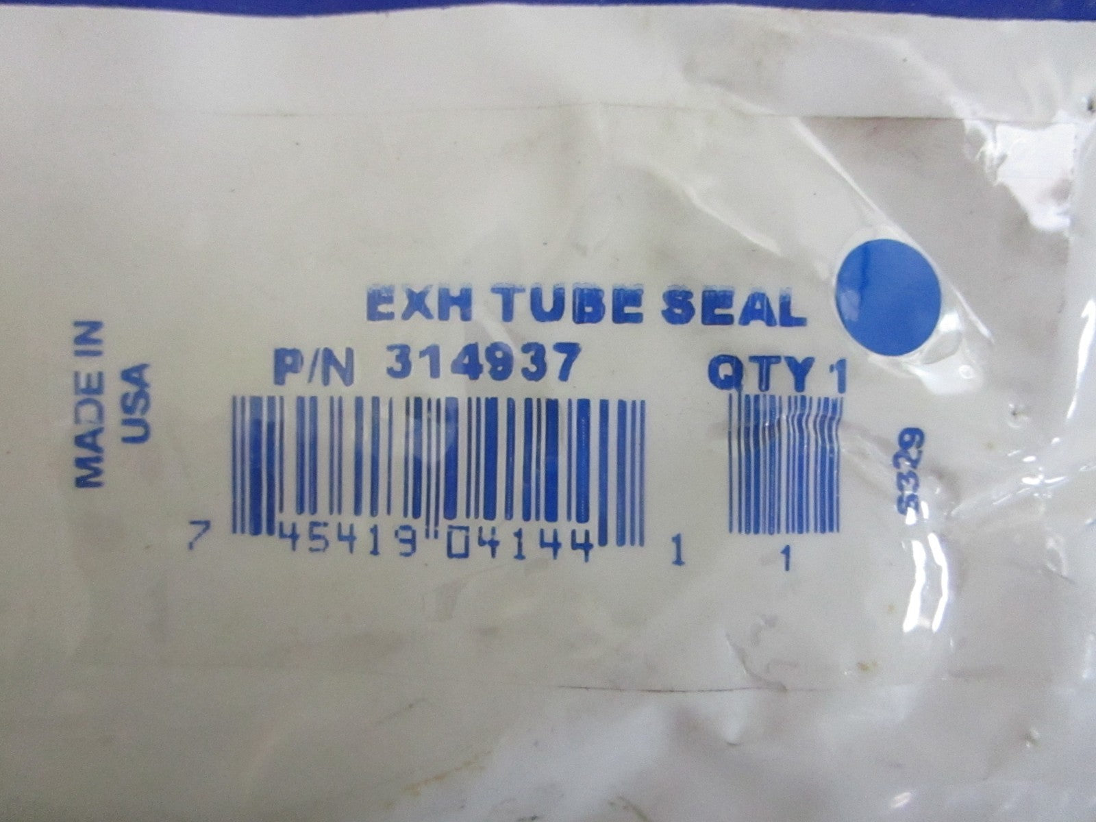 *NEW OEM* 0820 OMC Johnson Evinrude Exhaust Tube Seal 314937 0314937