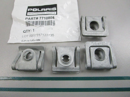 NEW OEM (LOT OF 4) 7710808 Polaris Clip 0810