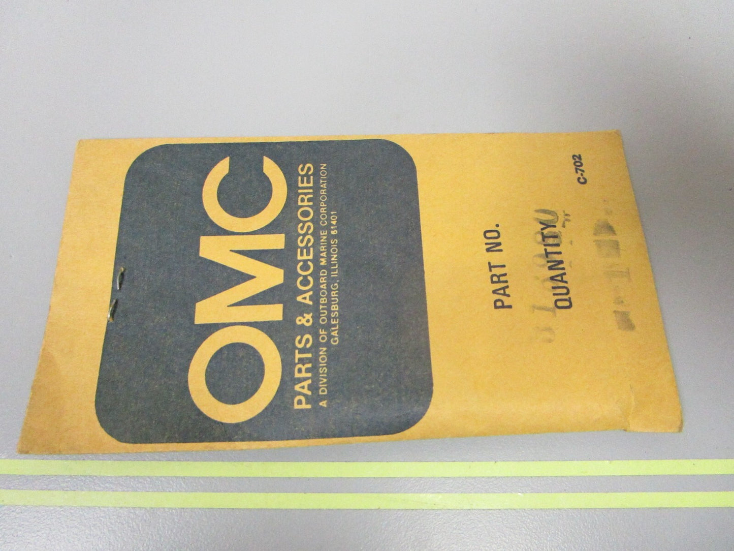 *NEW OEM* 0810 OMC Johnson Evinrude Needle Valve 316980 0316980