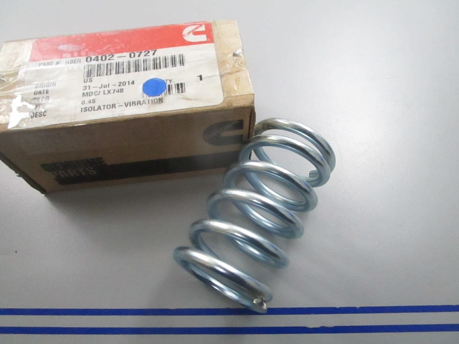 *NEW OEM* 0810 Onan Vibration Isolator 0402-0727