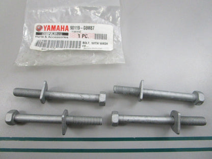 NEW OEM (LOT OF 4) 90119-08M87-00 Yamaha Bolt 0810