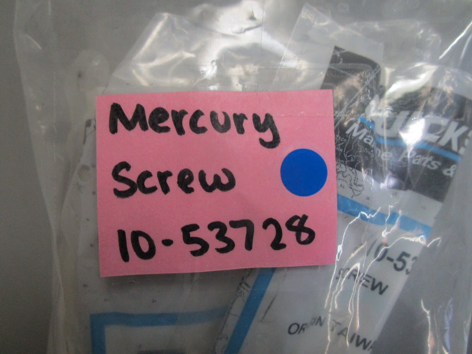 *NEW OEM* (LOT OF 6) 0720 Mercury Quicksilver Screw 10-53728