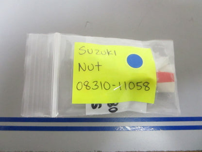 *NEW OEM* (LOT OF 10) 0810 Suzuki Nut 08310-11058