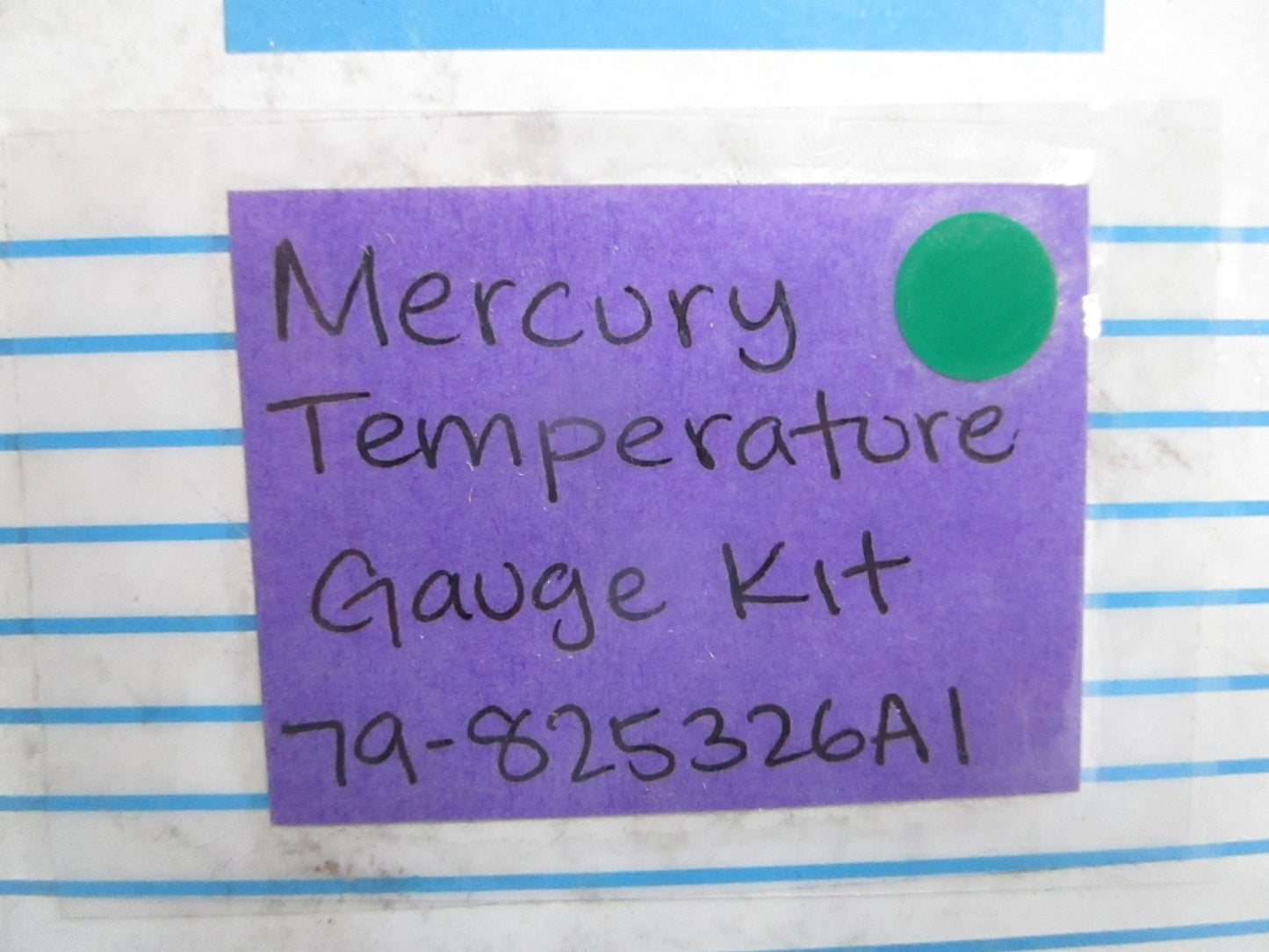 NEW OEM 79-825326A1 Mercury Quicksilver Temperature Gauge Kit 0820