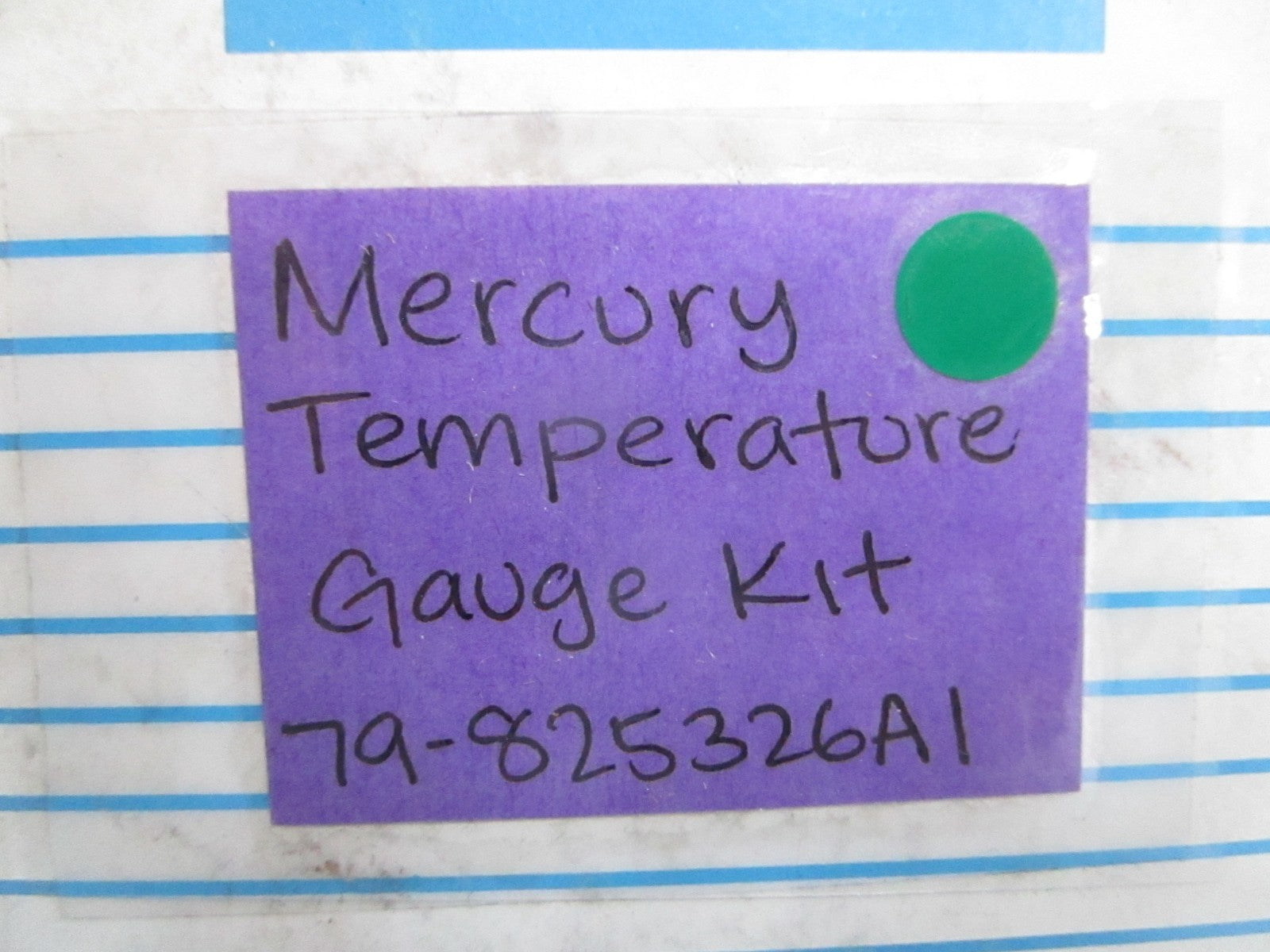 NEW OEM 79-825326A1 Mercury Quicksilver Temperature Gauge Kit 0820