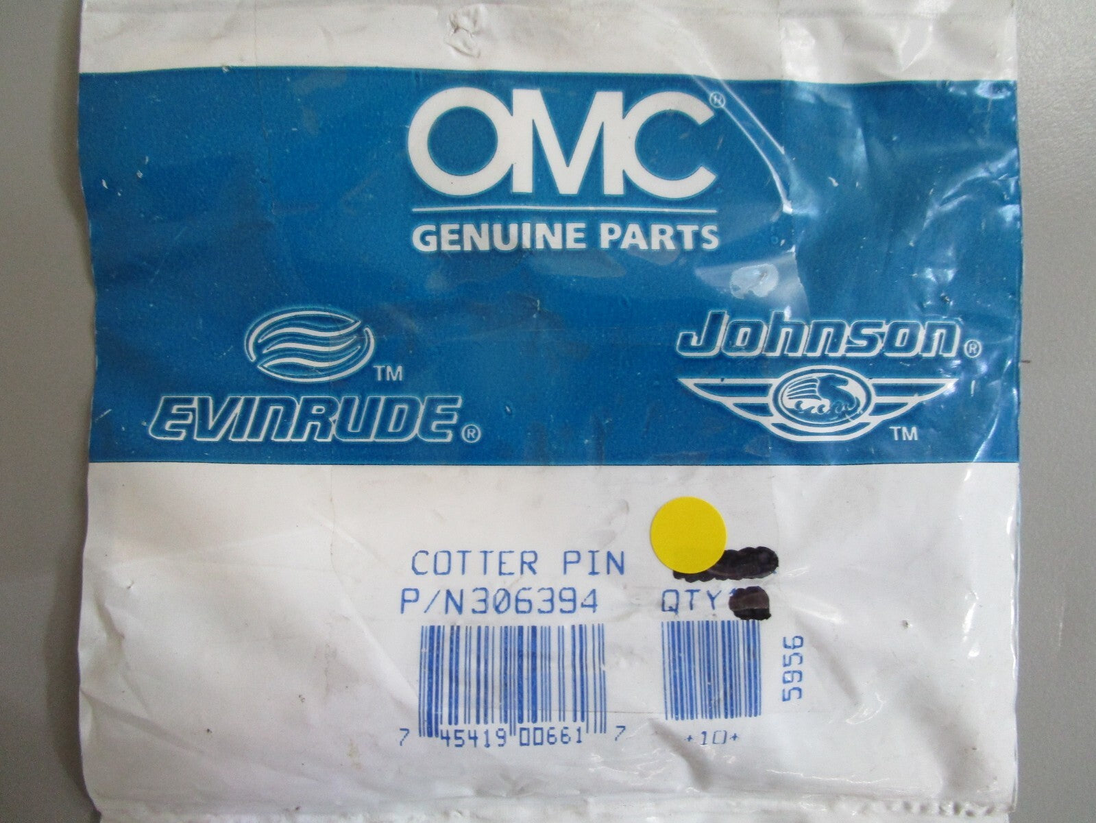 *NEW OEM* (LOT OF 9) 0750 OMC Johnson Evinrude COTTER PIN 306394 0306394