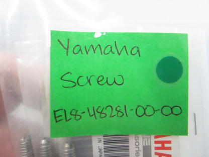 NEW OEM (LOT OF 3) EL8-48281-00-00 Yamaha Screw 0810