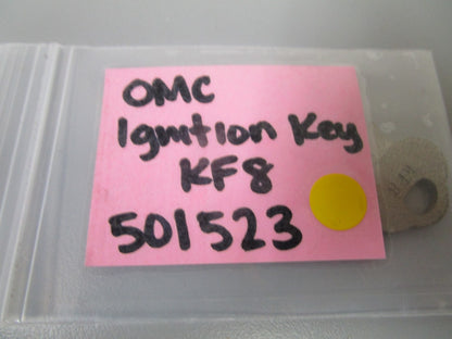 *NEW OEM* 0810 OMC Johnson Evinrude Key KF8 501523 0501523