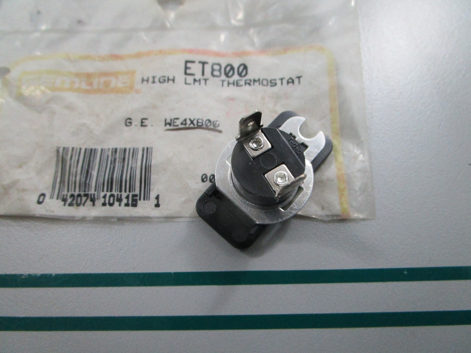 NEW ET800 Replaces: WEX800 Gemline High Limit Thermostat 0810