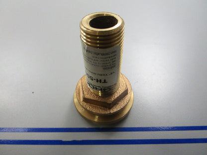*NEW* 0810 Groco 1/" Thru-Hull Fitting w/ Nut TH-500-W