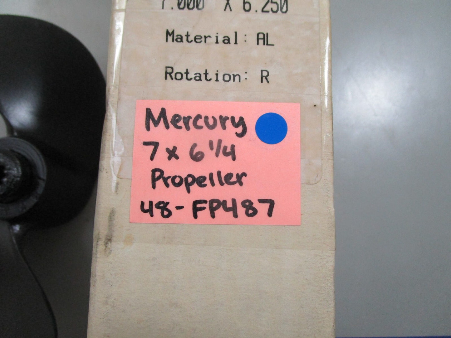 *NEW OEM* 0820 Mercury Quicksilver 7×6¼ Propeller 48-FP487
