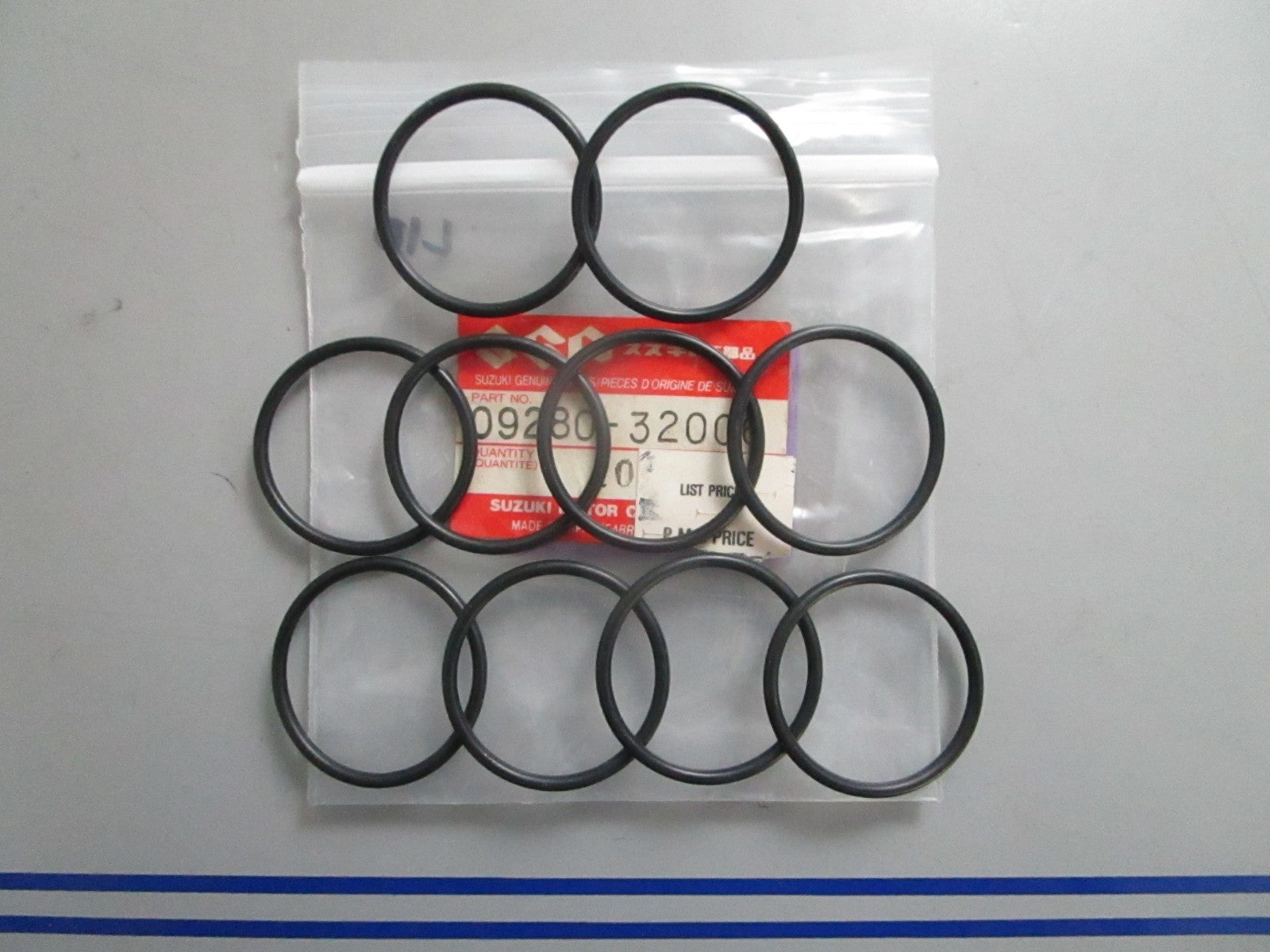 *NEW OEM* (LOT OF 10) 0820 Suzuki O-Ring 09280-32006