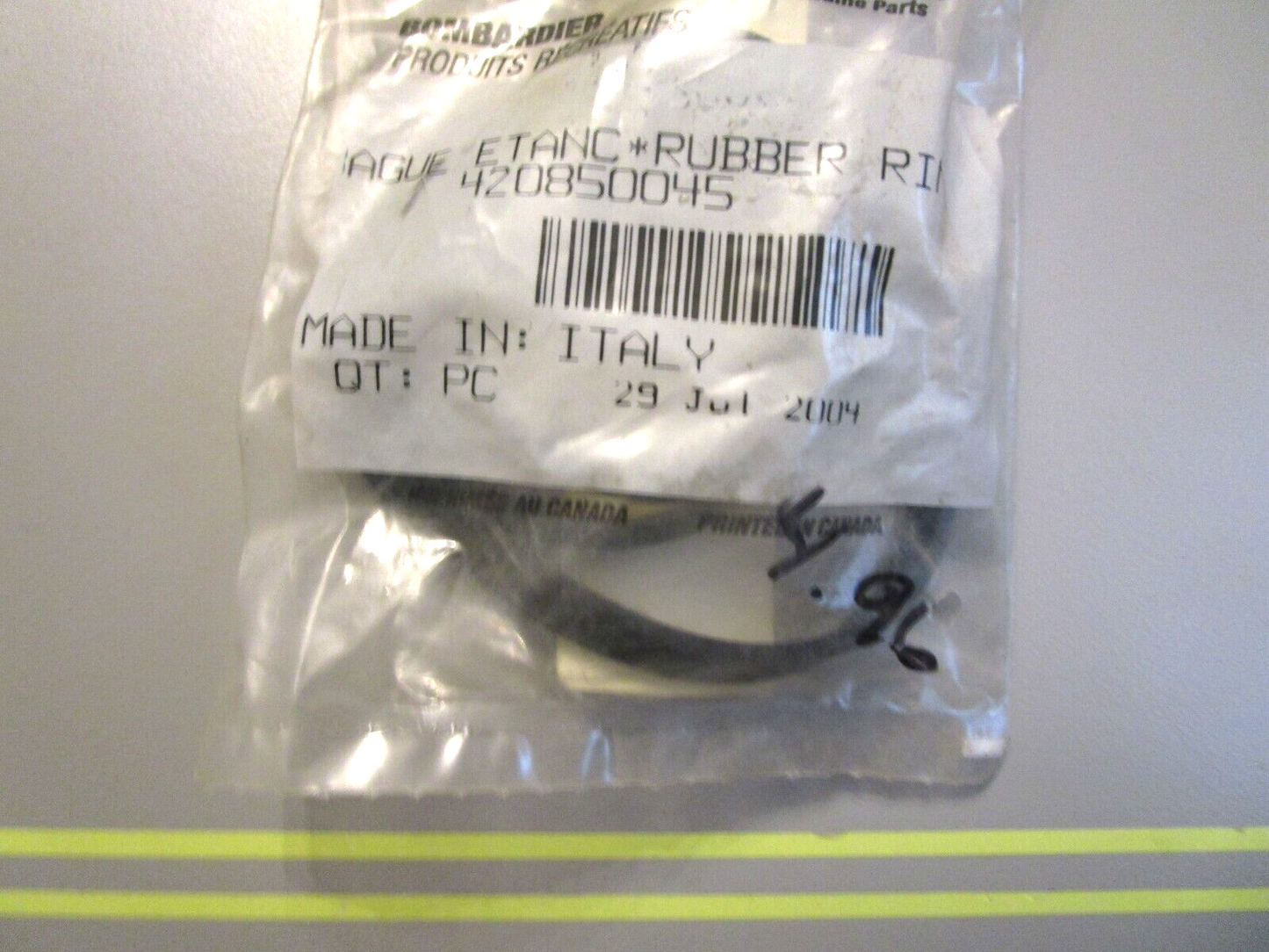*NEW OEM* 0750 BRP Bombardier RUBBER RING 420850045