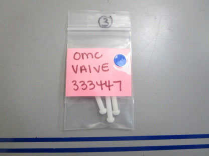 *NEW OEM* 0810 OMC Johnson Evinrude Valve 333447 0333447