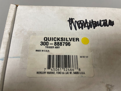 *NEW OEM* 0720 Mercury Quicksilver Trigger Assembly 300-888796