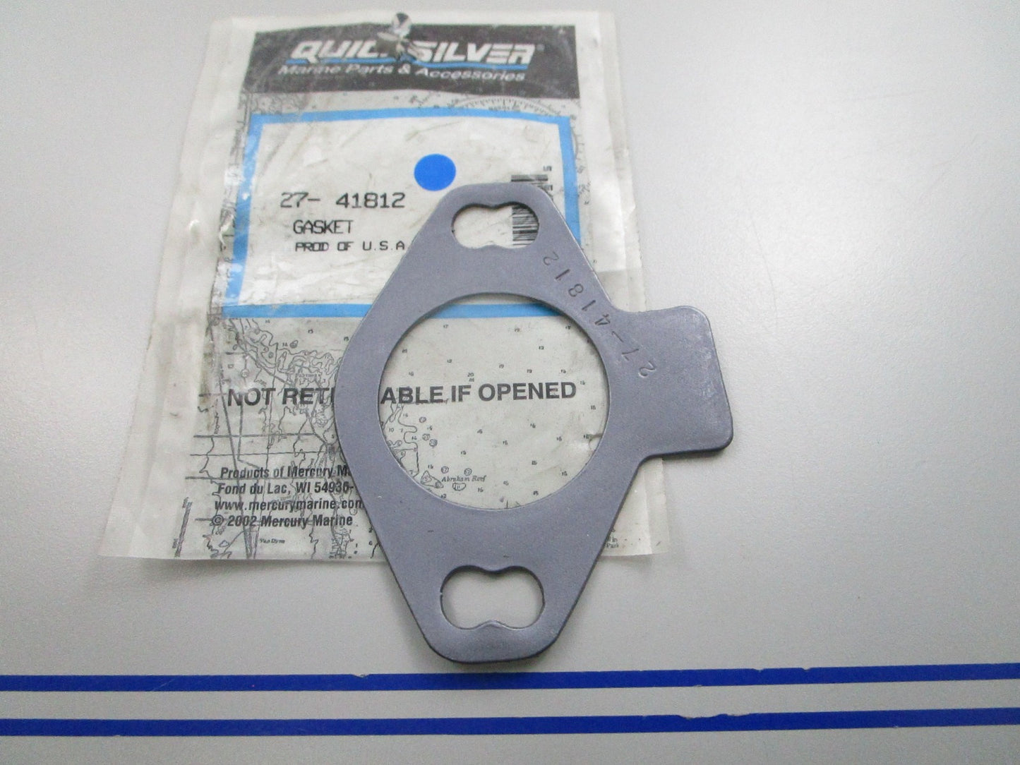 NEW OEM Mercury Quicksilver 27-41812 Gasket 0810