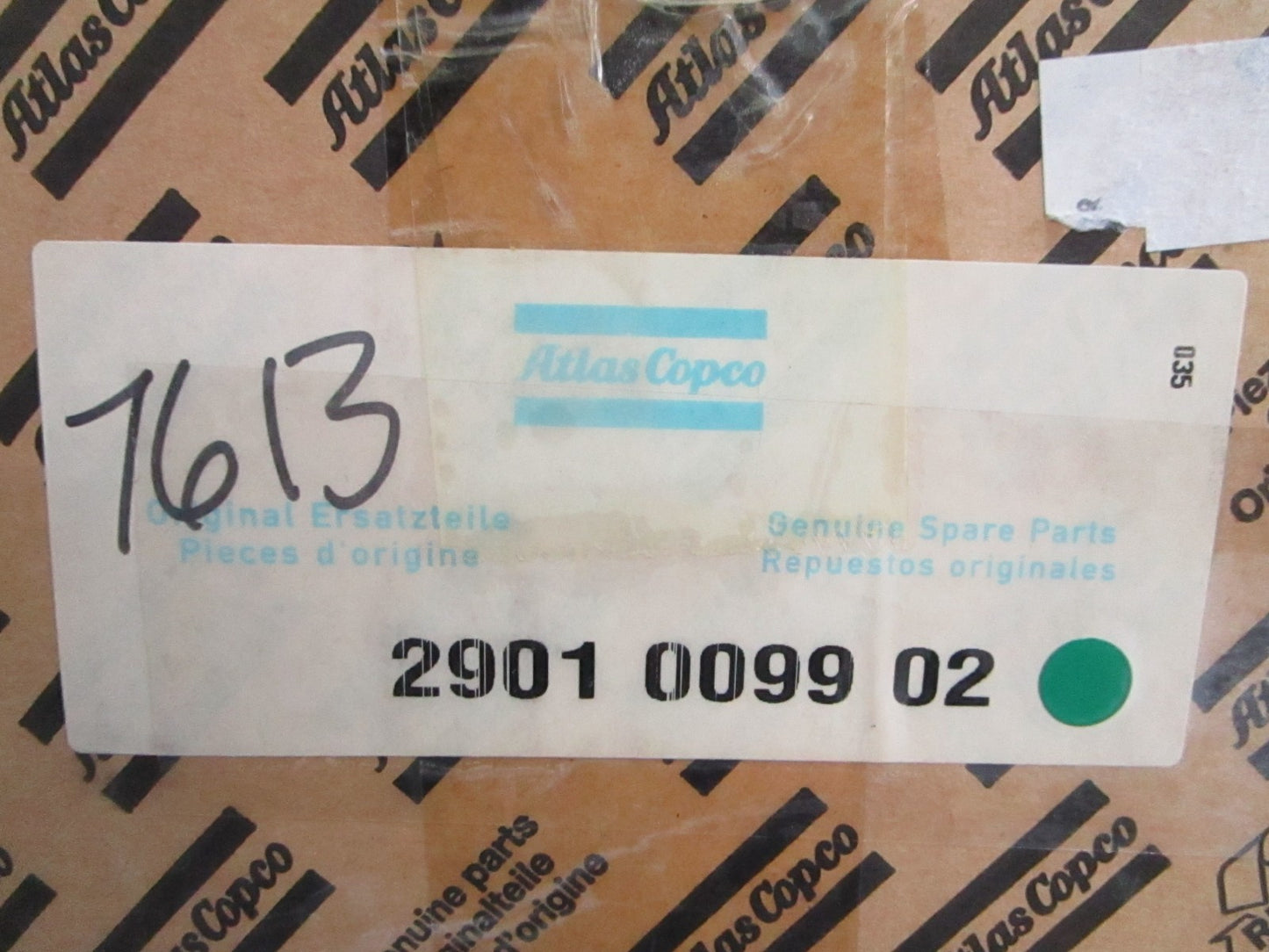 Atlas Copco 2901009902 Service Kit GA5 GA7 Air Compressor NOS NEW OEM 0820