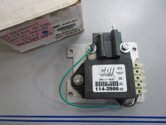 *NEW* 0820 CDI Electronics Switch Box 114-2986 Replaces: Mercury 332-2986A3
