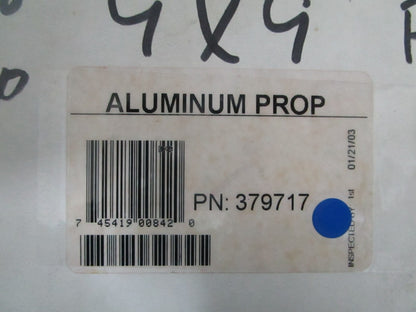 *NEW OEM* 0820 OMC Johnson Evinrude 9×9 Propeller 379717 0379717