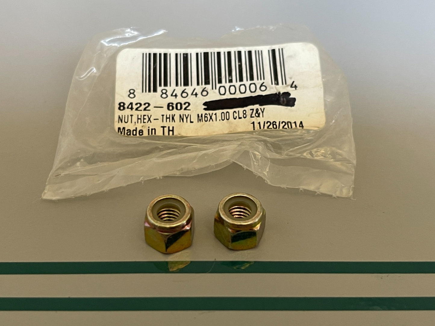 NEW OEM (LOT OF 2) 8422-602 Arctic Cat Hex Nut 0810