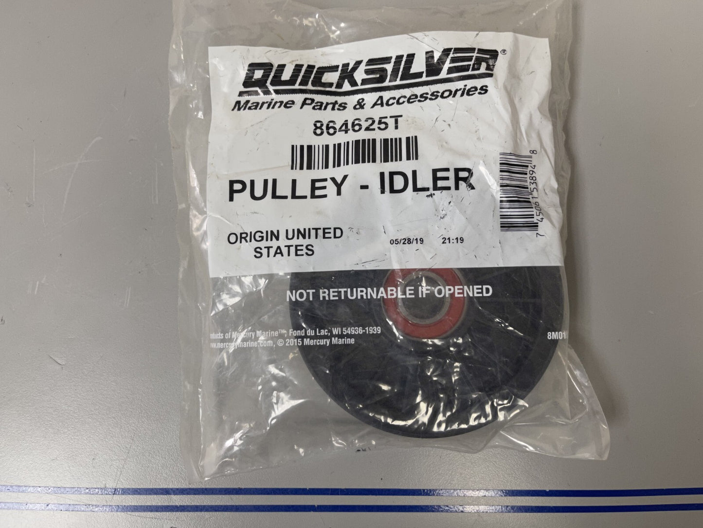 *NEW OEM* 0670 Mercury Quicksilver Idler Pulley 864625T