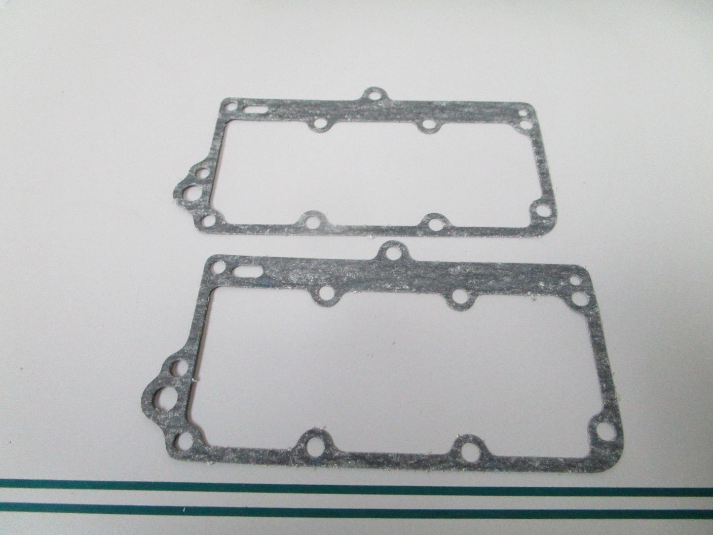 NEW OEM (LOT OF 2) 304716 0304716 OMC Johnson Evinrude Exhaust Cover Gasket 0810
