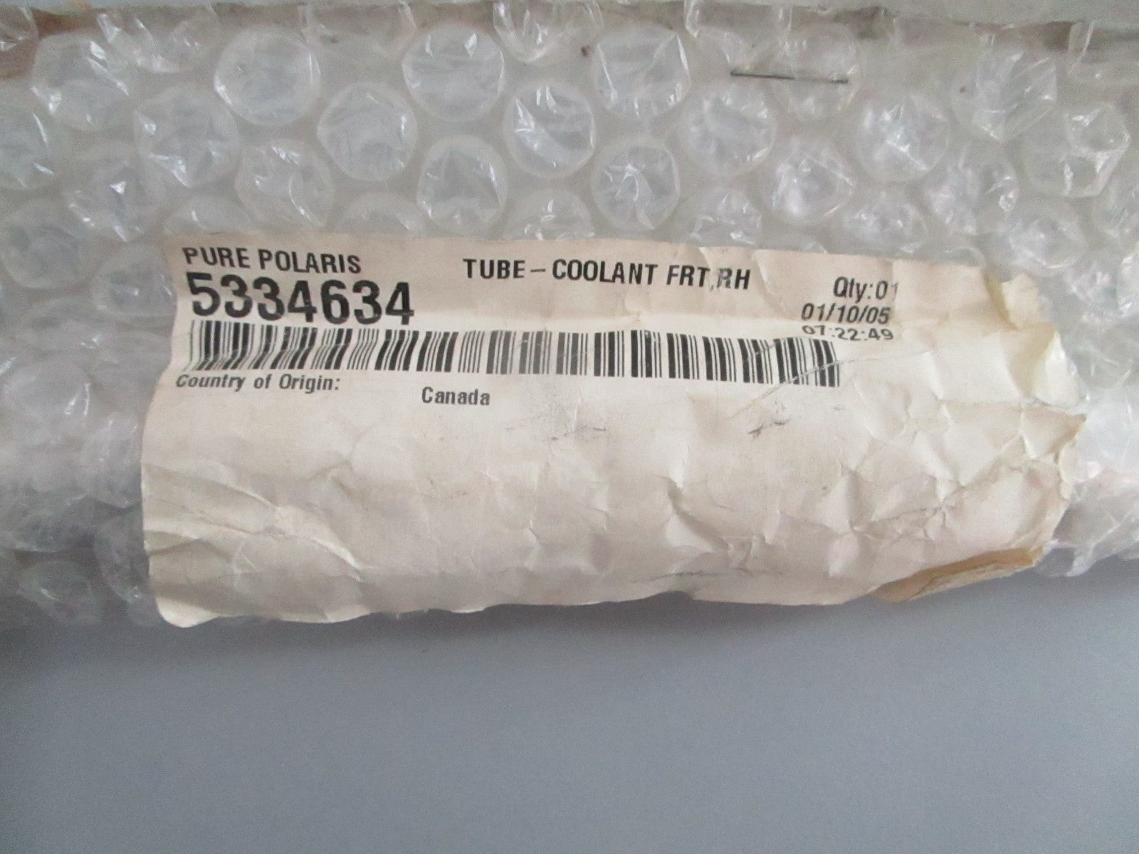NEW OEM 5334634 Polaris Coolant Tube 0820