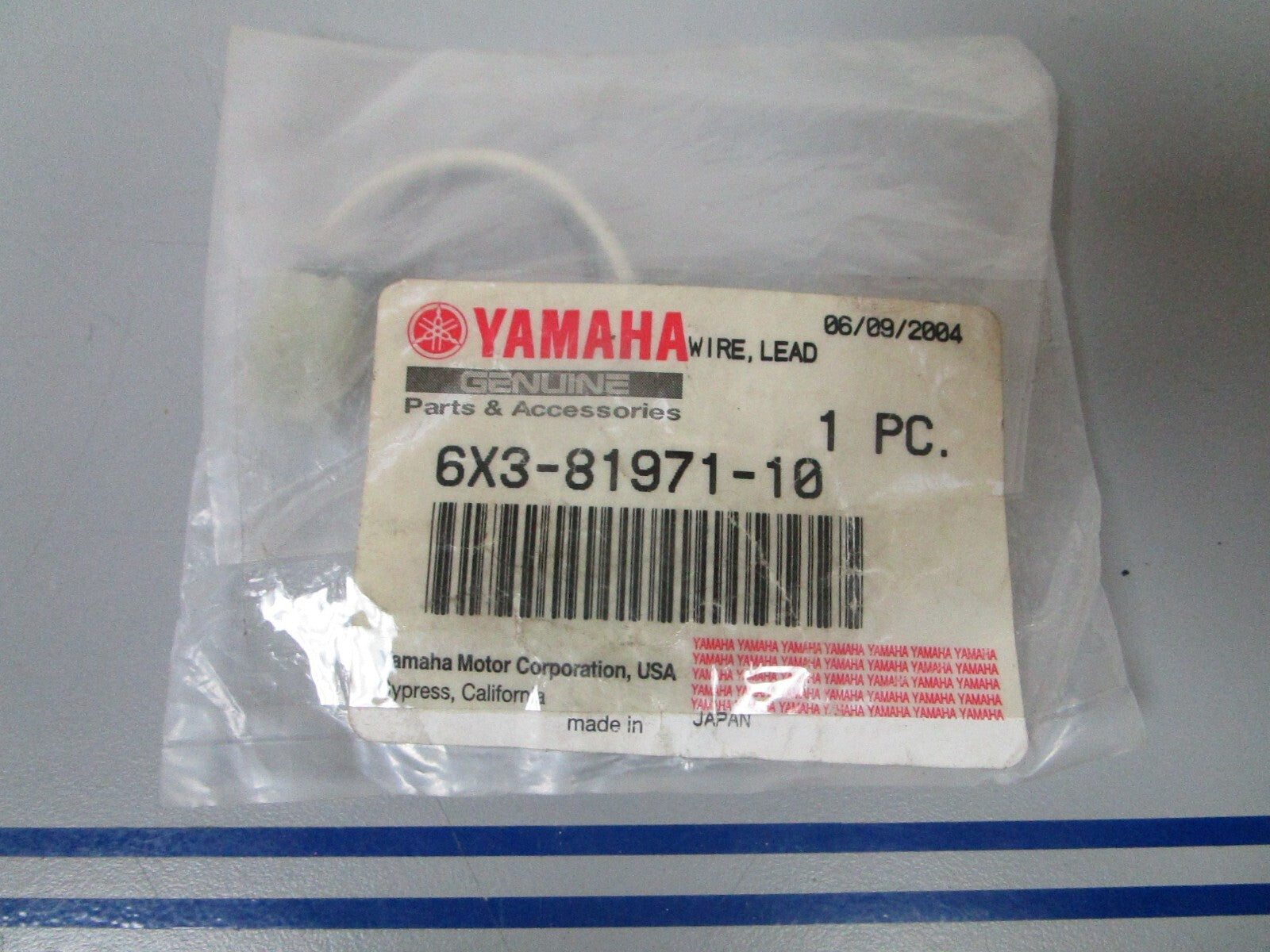 *NEW OEM* 0810 Yamaha Lead Wire 6X3-81971-10-00