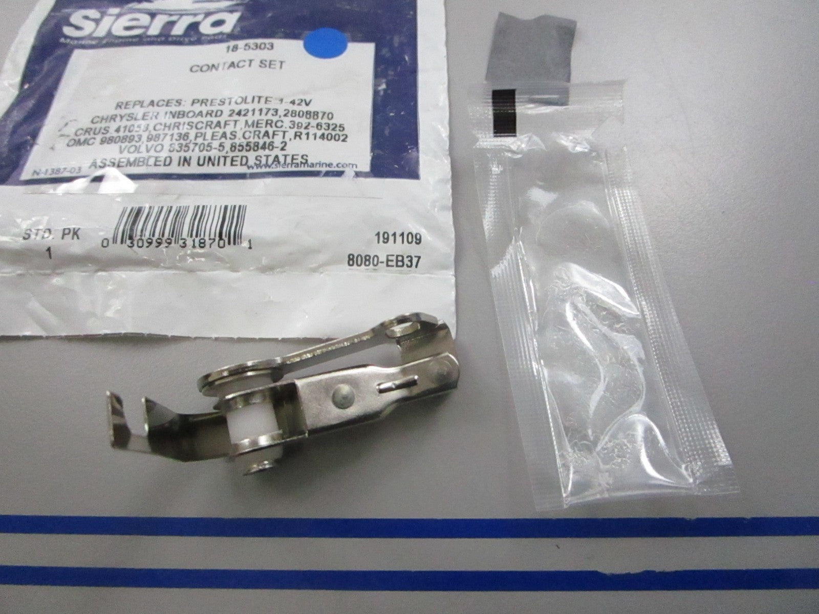 *NEW* 0810 Sierra Contact Set 18-5303 Replaces: Mercury 392-6325 OMC 980893