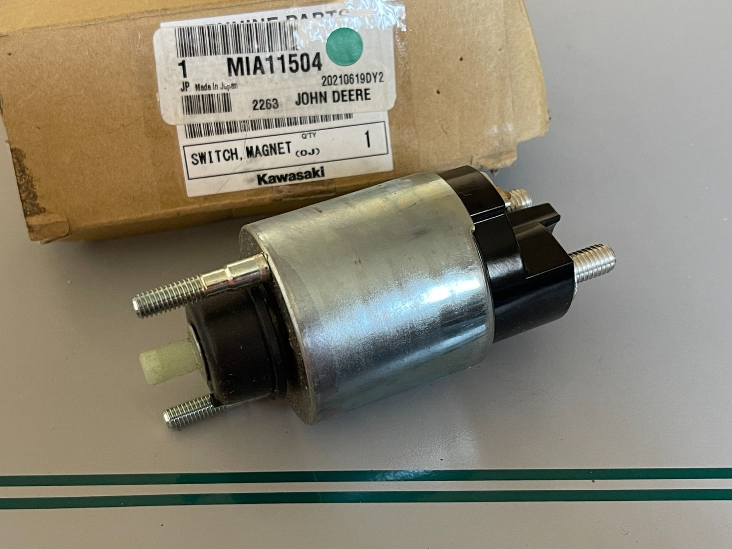 John Deere MIA11504 NEW OEM Starter Solenoid 12V X300 X500 X700 ZTrak LX 0720