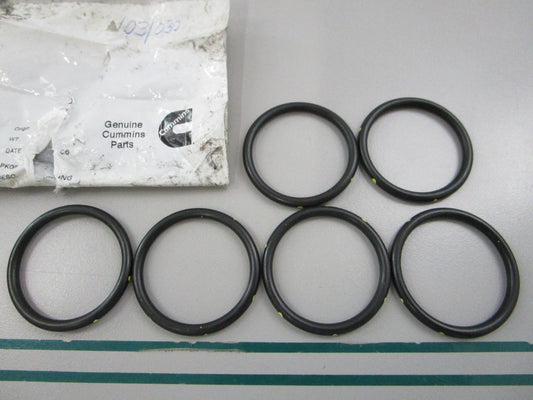 NEW OEM (LOT OF 6) 3050667 Cummins O-Ring Seal 0810