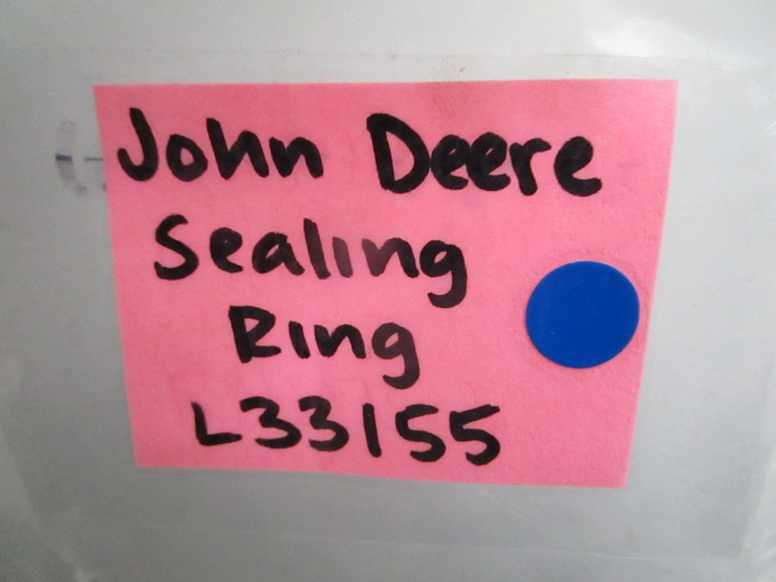 *NEW OEM* 0820 John Deere Sealing Ring L33155
