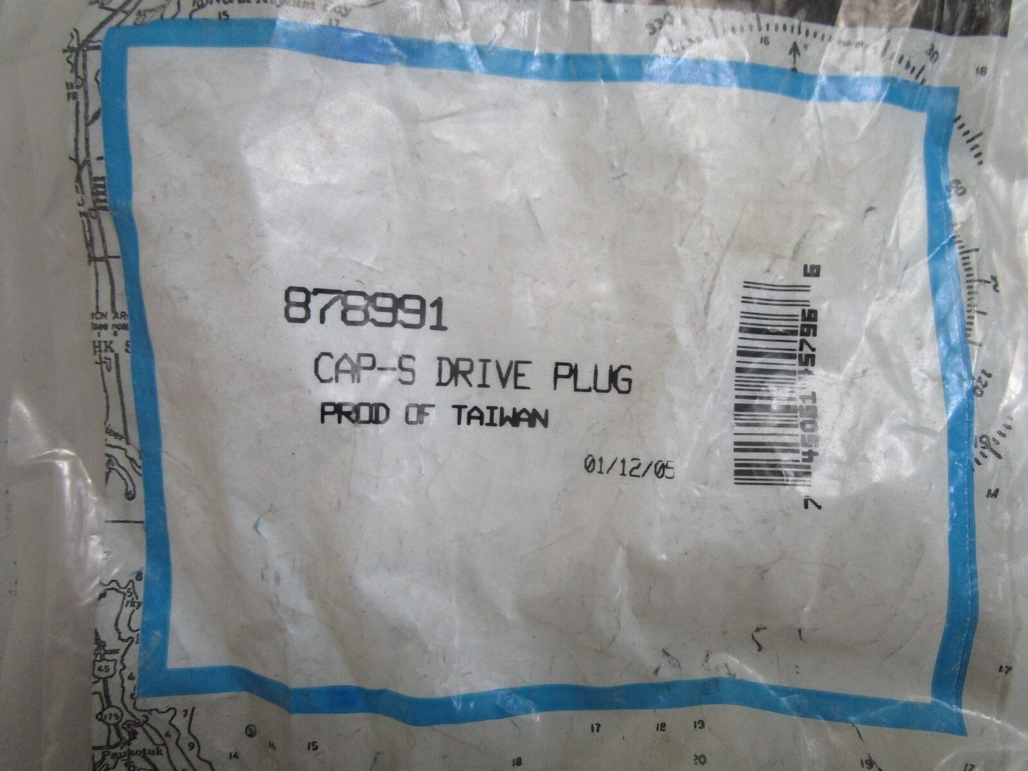 *NEW OEM* 0810 Mercury Quicksilver Drive Plug Cap 878991