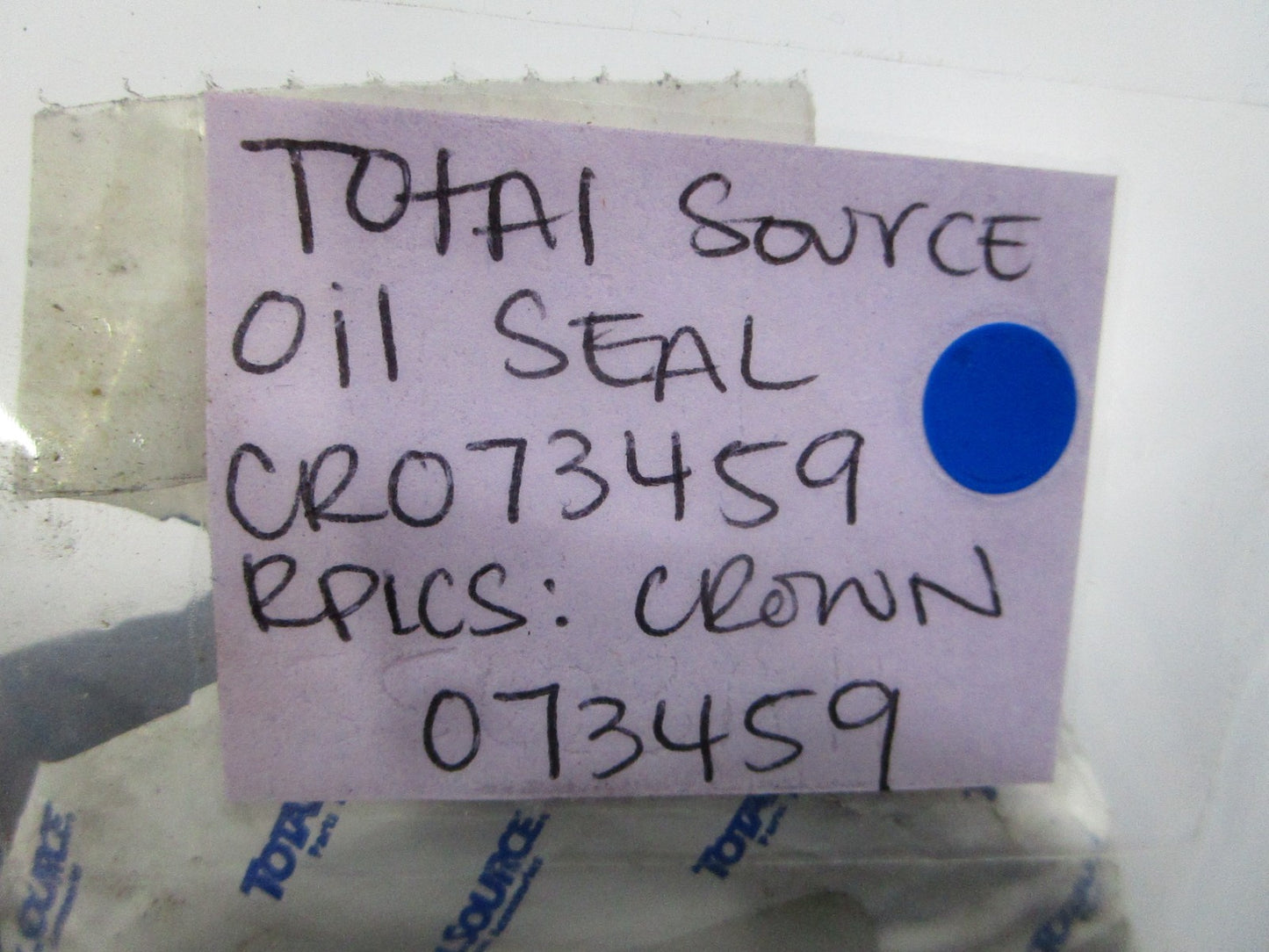 *NEW* 0810 Total Source Oil Seal CR073459 Replaces: Crown 073459