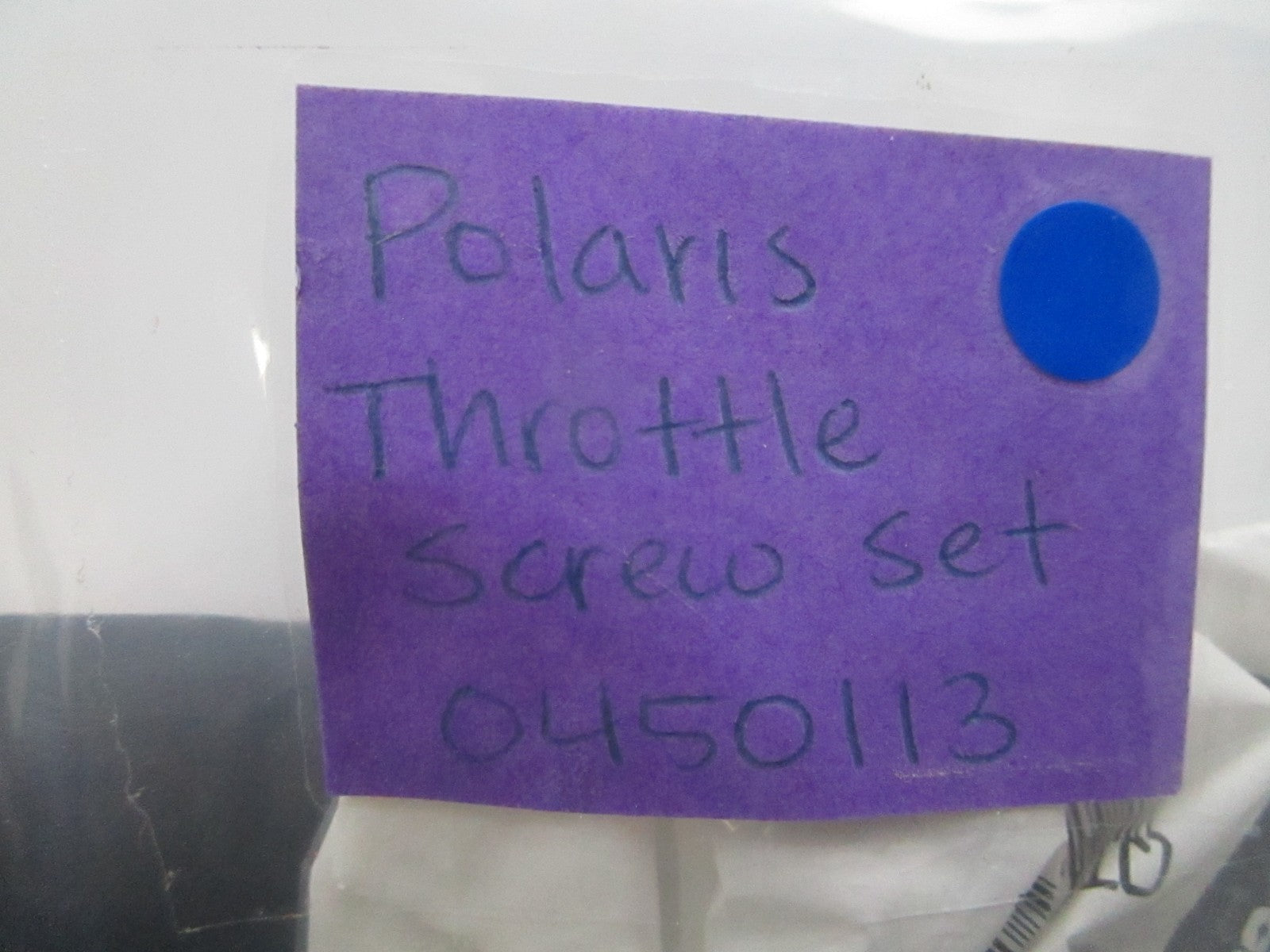 *NEW OEM* 0810 Polaris Throttle Screw Set 0450113