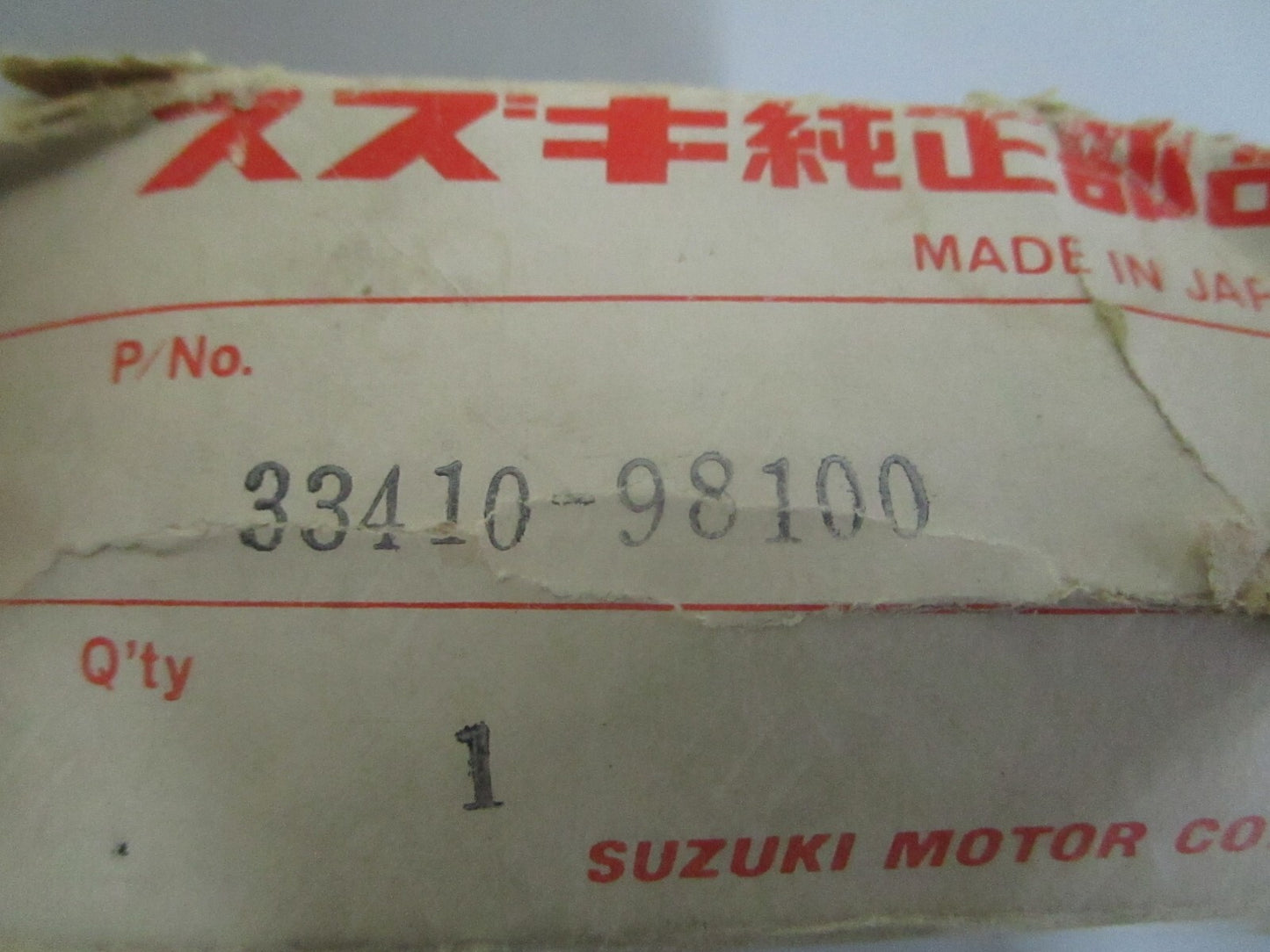 *NEW OEM* 0820 Suzuki Upper Ignition Coil 33410-98100