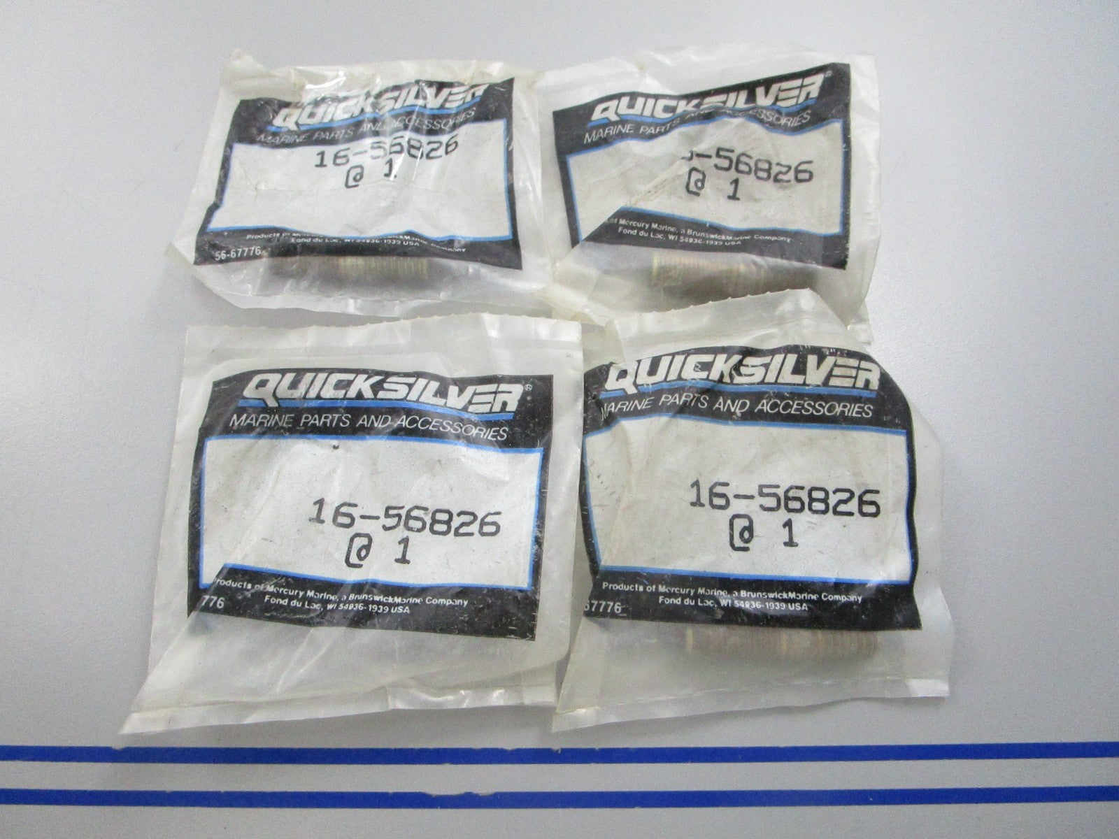 NEW OEM (LOT OF 4) 16-56826 Mercury Quicksilver Stud 0810