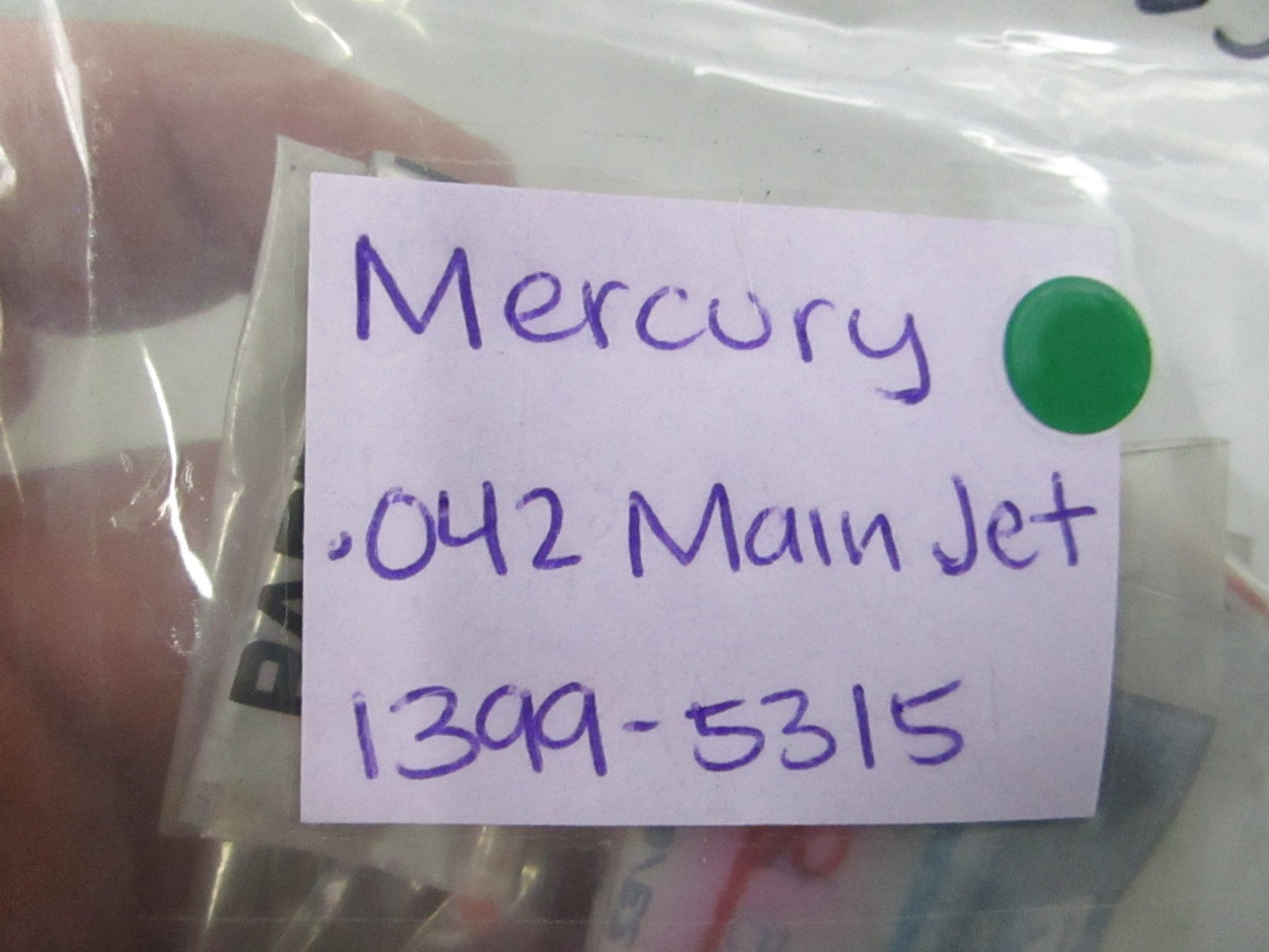 NEW OEM (LOT OF 3) 1399-5315 Mercury Quicksilver .042 Main Jet 0810