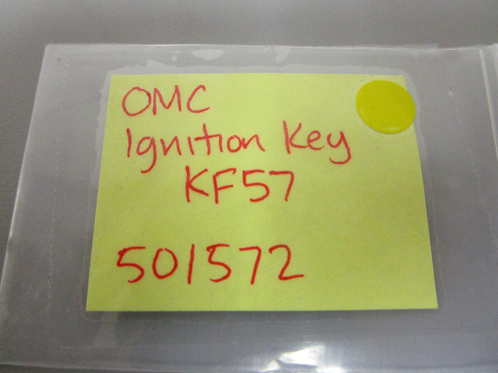 *NEW OEM* 0810 OMC Johnson Evinrude Ignition Key KF57 501572 0501572
