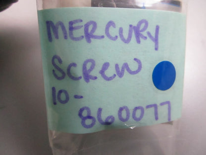 *NEW OEM* (LOT OF 2) 0810 Mercury Quicksilver Screw 10-860077