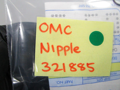 NEW OEM 321885 0321885 OMC Johnson Evinrude Nipple 0810