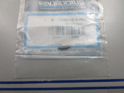 *NEW OEM* 0810 Mercury Quicksilver Inlet Valve 1395-879194011