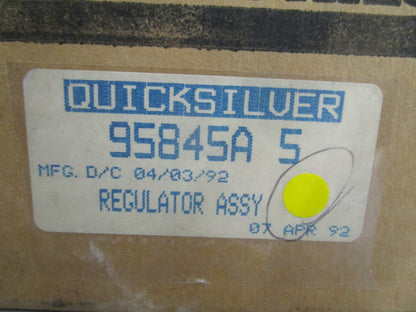*NEW OEM* 0820 Mercury Quicksilver Regulator Assy 95845A 5
