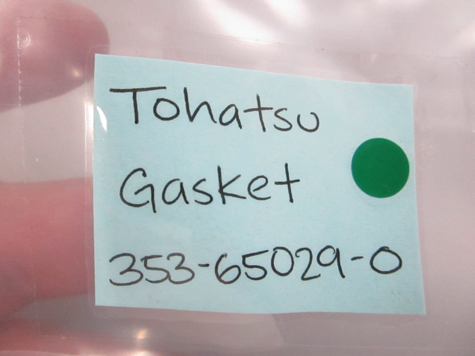 NEW OEM (LOT OF 2) 353-65029-0 353650290 Tohatsu Gasket 0810