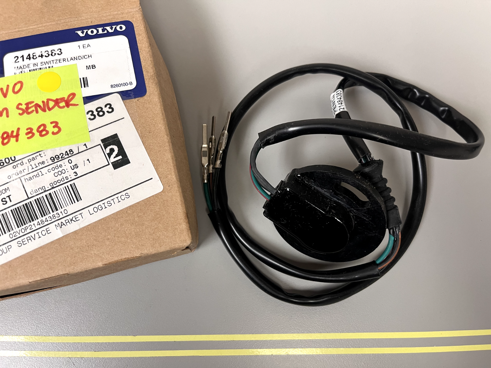 *NEW OEM* 0720 Volvo Penta Trim Sender 21484383