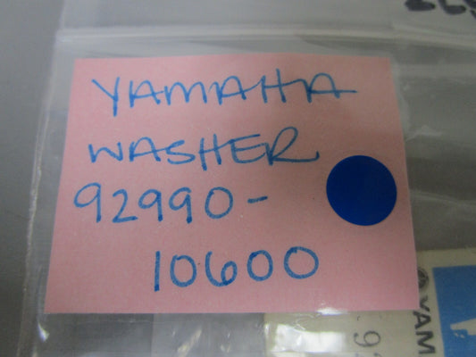 *NEW OEM* (LOT OF 5) 0810 Yamaha Washer 92990-10600