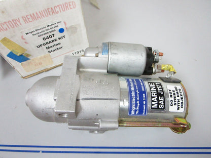 *NEW* 0720 Wright Electric SAE J1171 Starter 6407