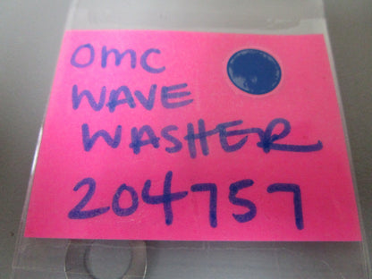 NEW OEM (LOT OF 2) 204757 0204757 OMC Johnson Evinrude Wave Washer 0810