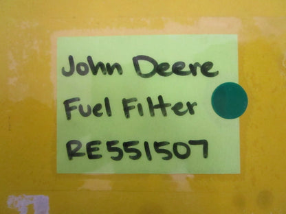 NEW OEM RE551507 John Deere Fuel Filter 0820