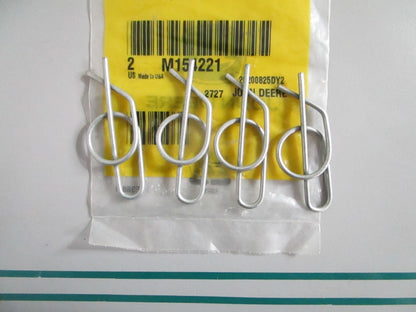 NEW OEM (LOT OF 4) M154221 John Deere Cotter Pin 0820